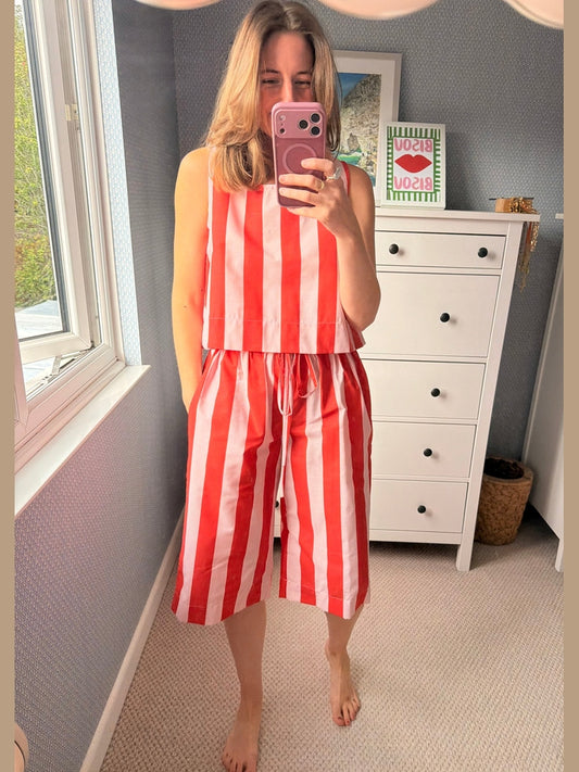 Wide leg/vest Co ord 8/10