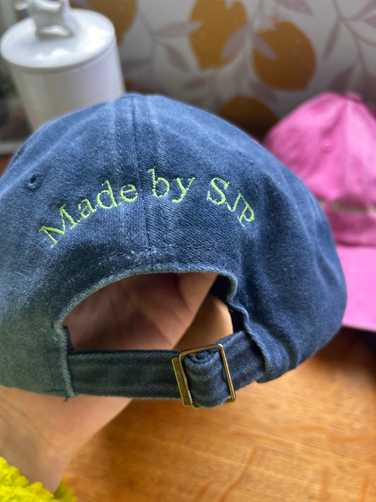 Made by SJP cap blue