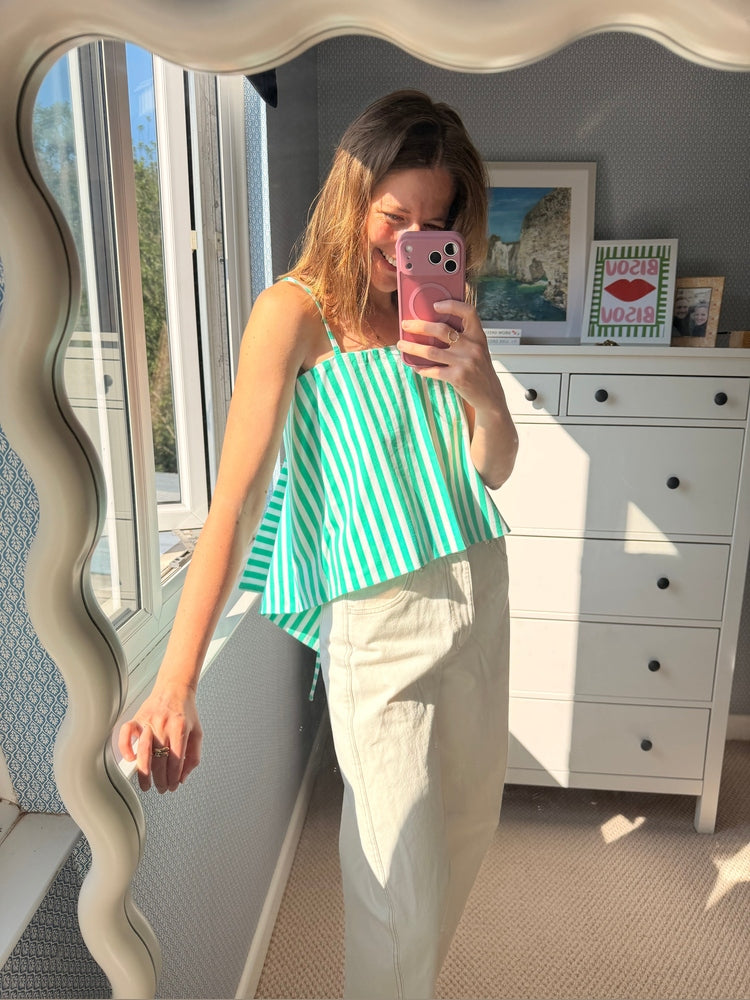 Viral tie top