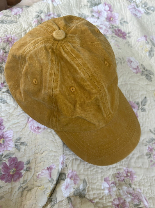 Made by SJP cap mustard