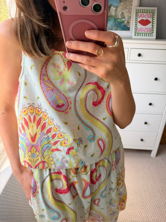 India trousers & vest top 10/12