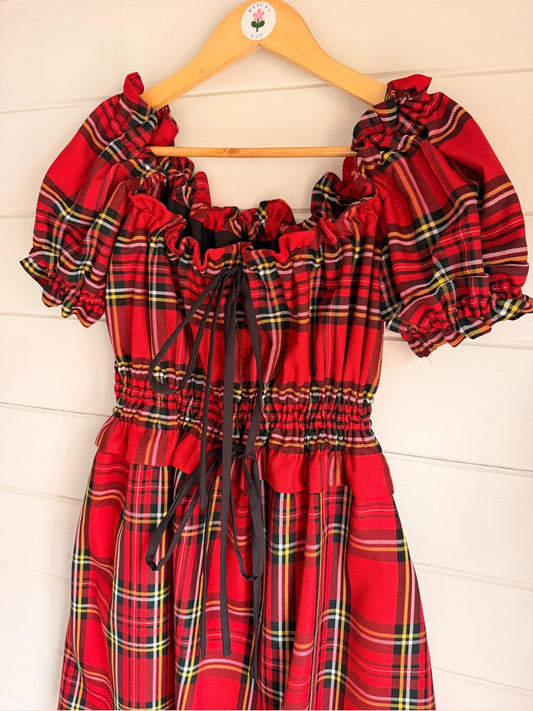 Britford Dress in size 8/10 by Made by SJP, made from preloved fabric