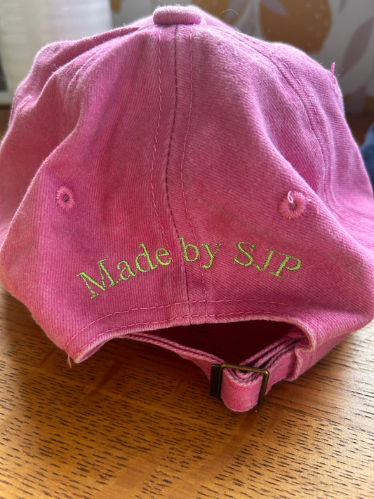 Made by SJP cap pink
