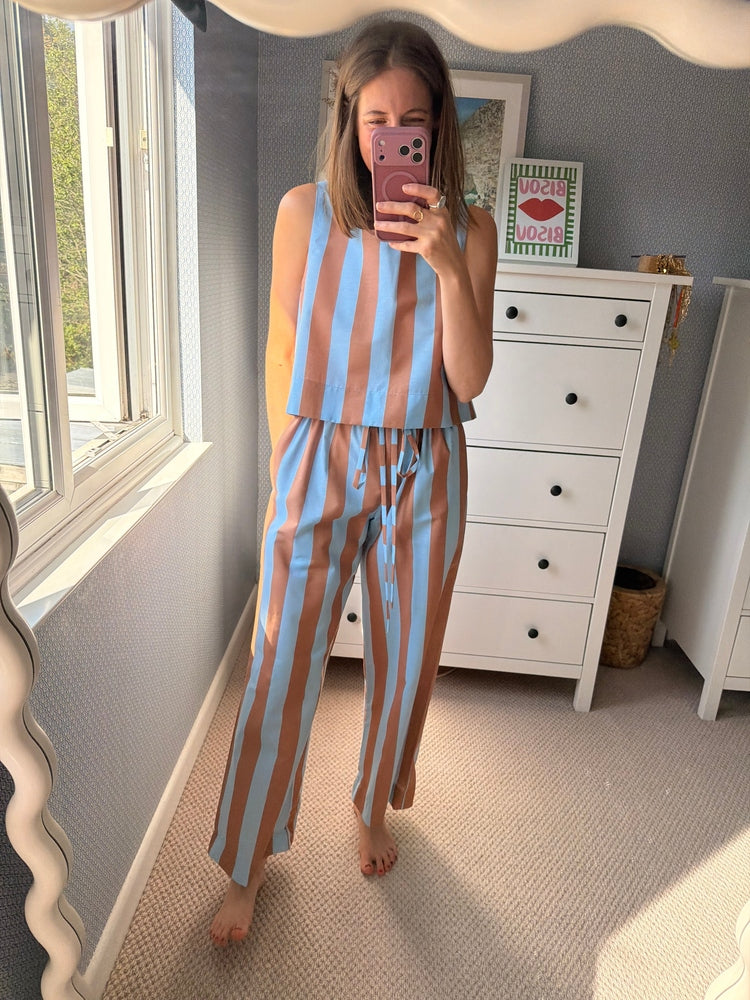 Wide leg/vest Co ord 8/10