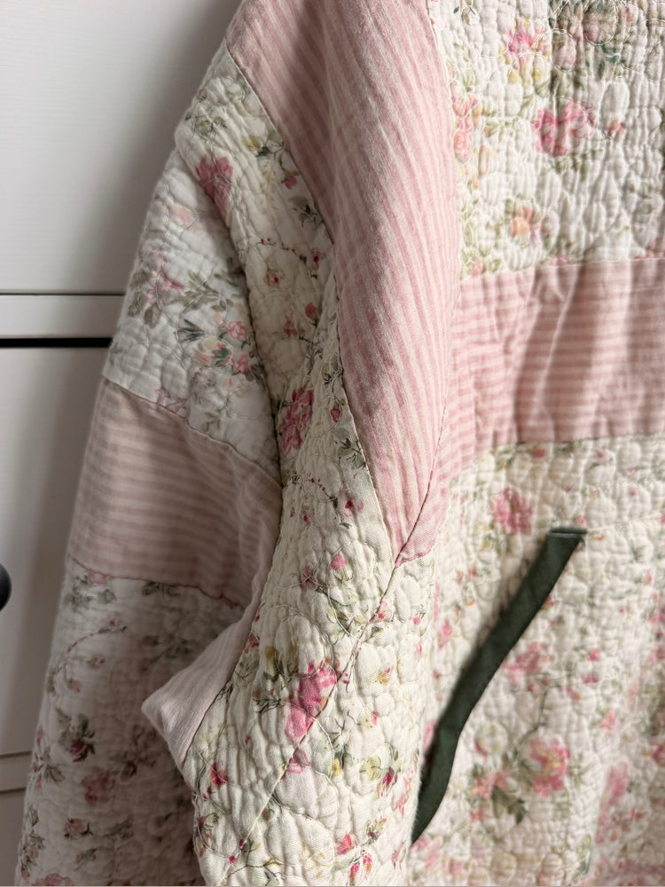 Cotswold Hoody by Made by SJP, made from a preloved quilt
