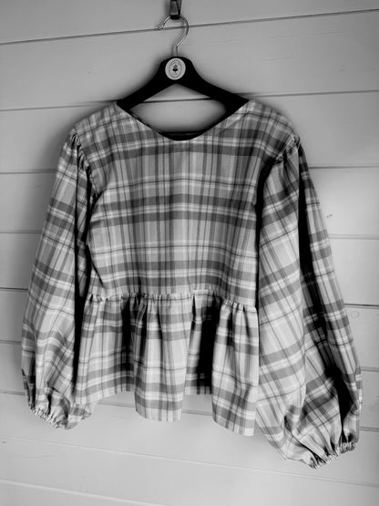 Whiteparish Top by Made by SJP, custom made to order from preloved fabric