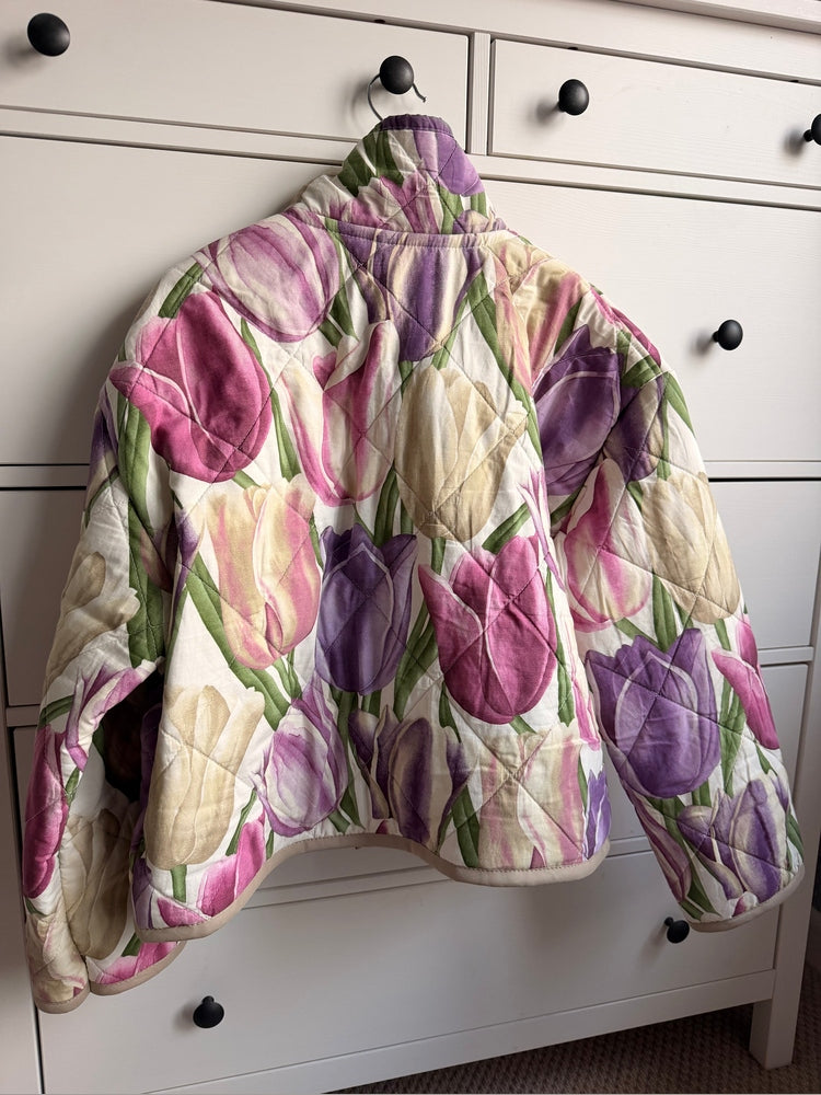 Pitton Jacket by Made by SJP, made from a preloved quilt
