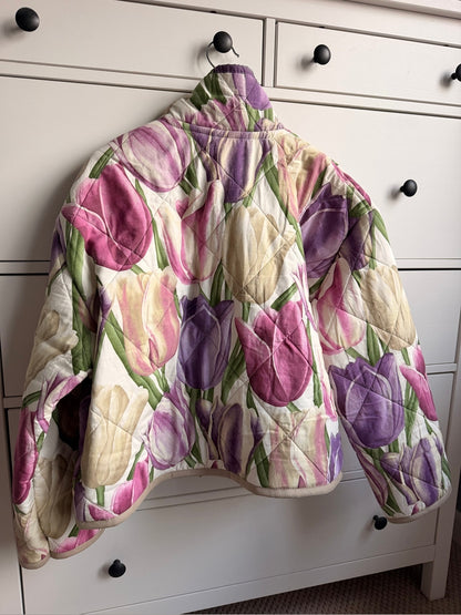 Pitton Jacket by Made by SJP, made from a preloved quilt