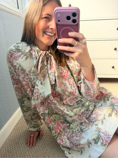Romsey Dress by Made by SJP, custom made to order from preloved fabric