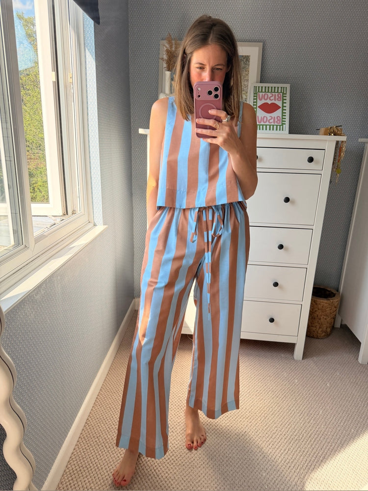 Wide leg/vest Co ord 8/10