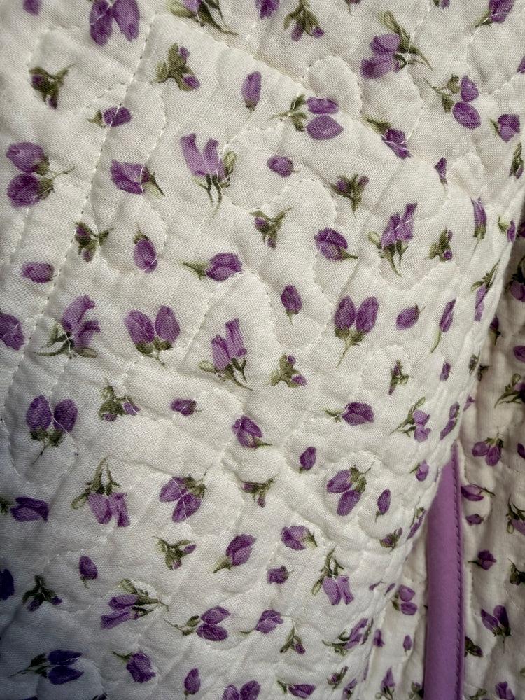 Pitton Jacket in size Small by Made by SJP, made from a preloved quilt