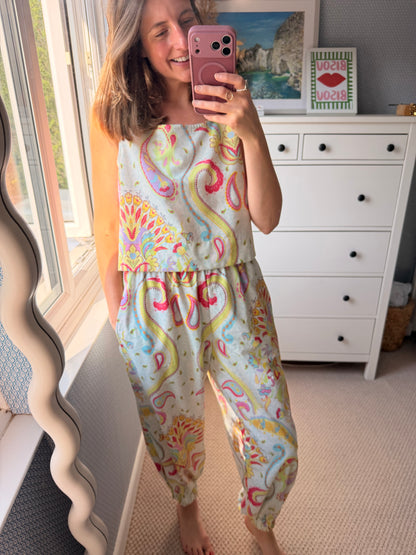 India trousers & vest top 10/12