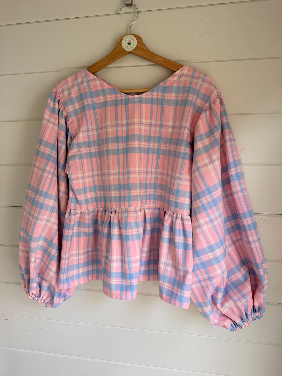 Whiteparish Top by Made by SJP, custom made to order from preloved fabric
