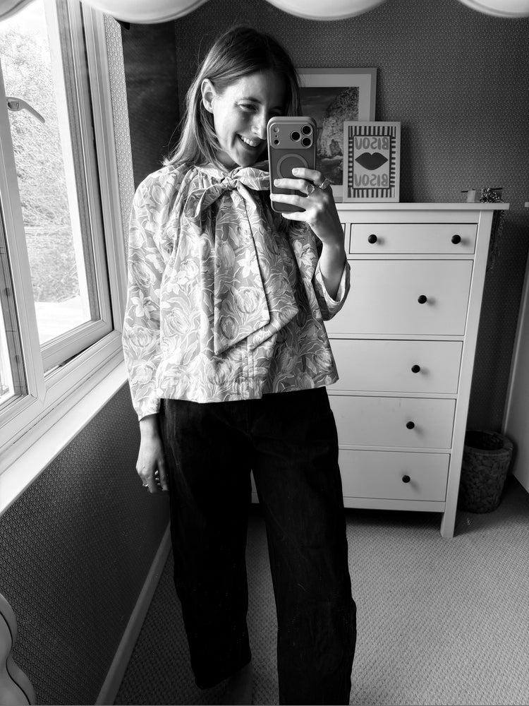 Romsey Top by Made by SJP, custom made to order from preloved fabric