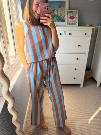 Wide leg/vest Co ord 8/10