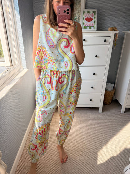 India trousers & vest top 10/12