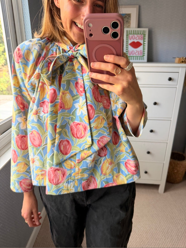 Romsey Top by Made by SJP, custom made to order from preloved fabric