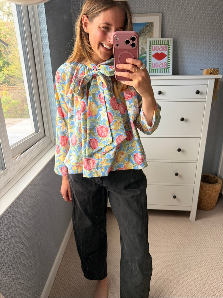 Romsey Top by Made by SJP, custom made to order from preloved fabric