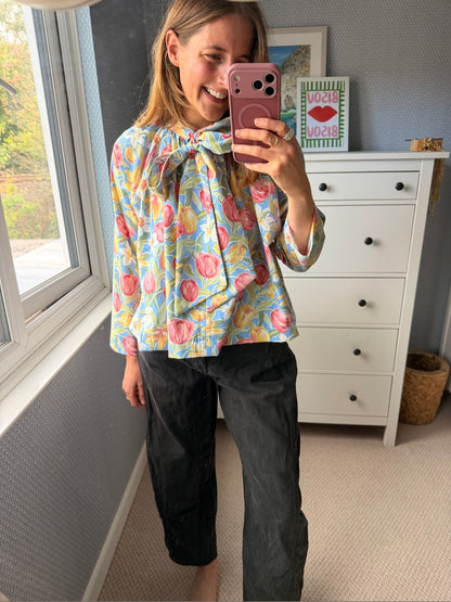Romsey Top by Made by SJP, custom made to order from preloved fabric