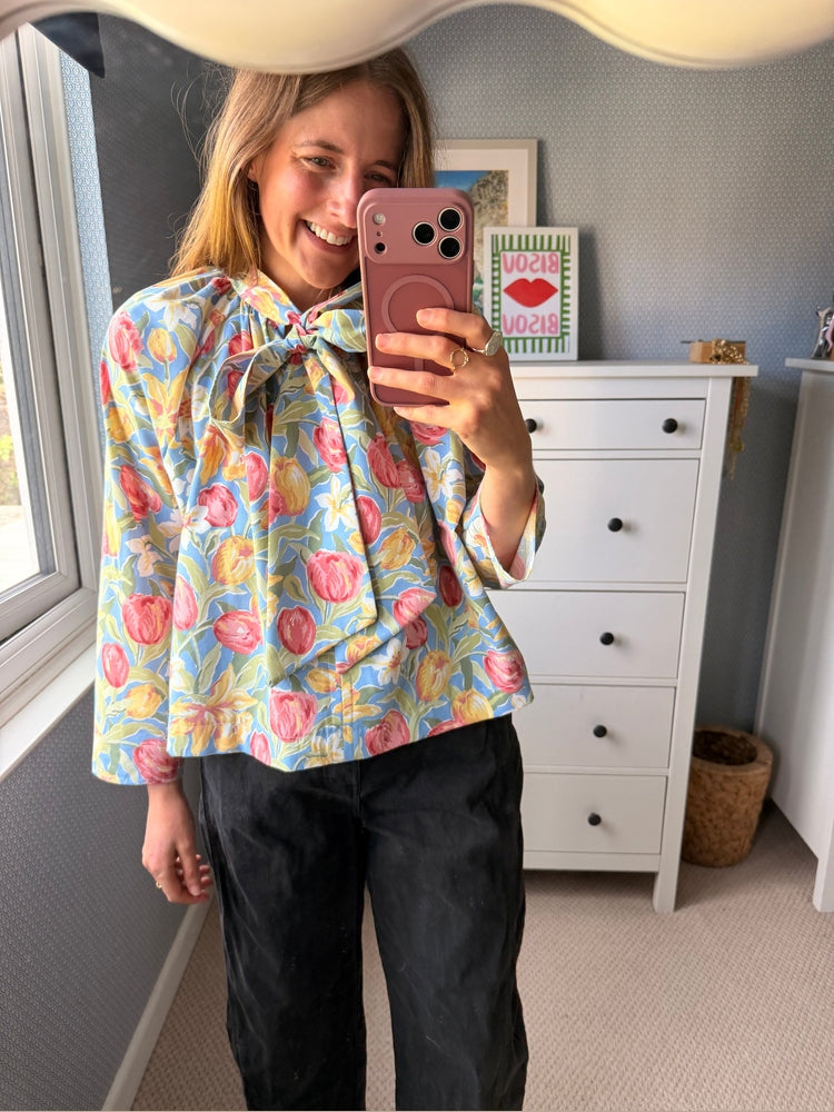Romsey Top by Made by SJP, custom made to order from preloved fabric