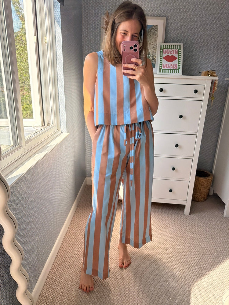 Wide leg/vest Co ord 8/10