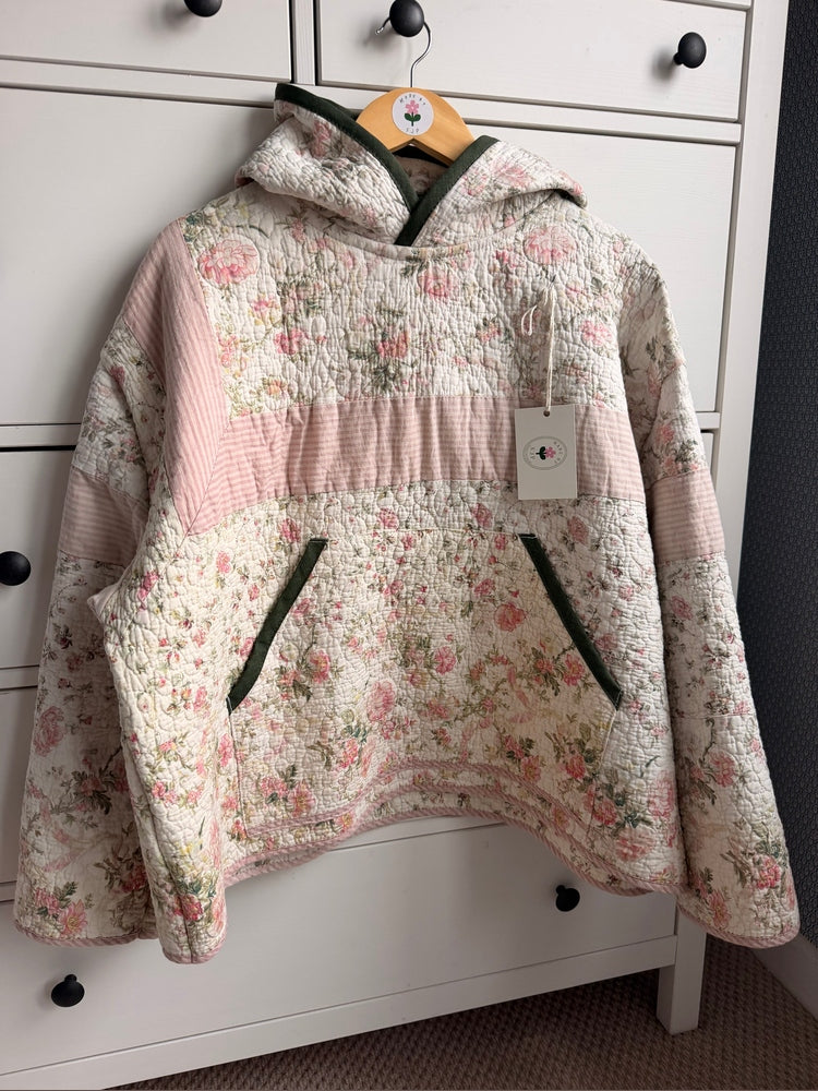 Cotswold Hoody by Made by SJP, made from a preloved quilt