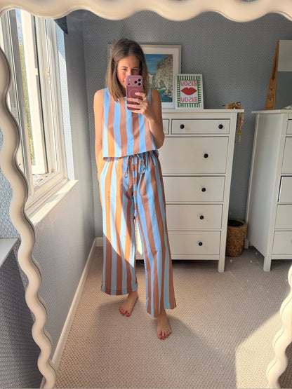 Wide leg/vest Co ord 8/10